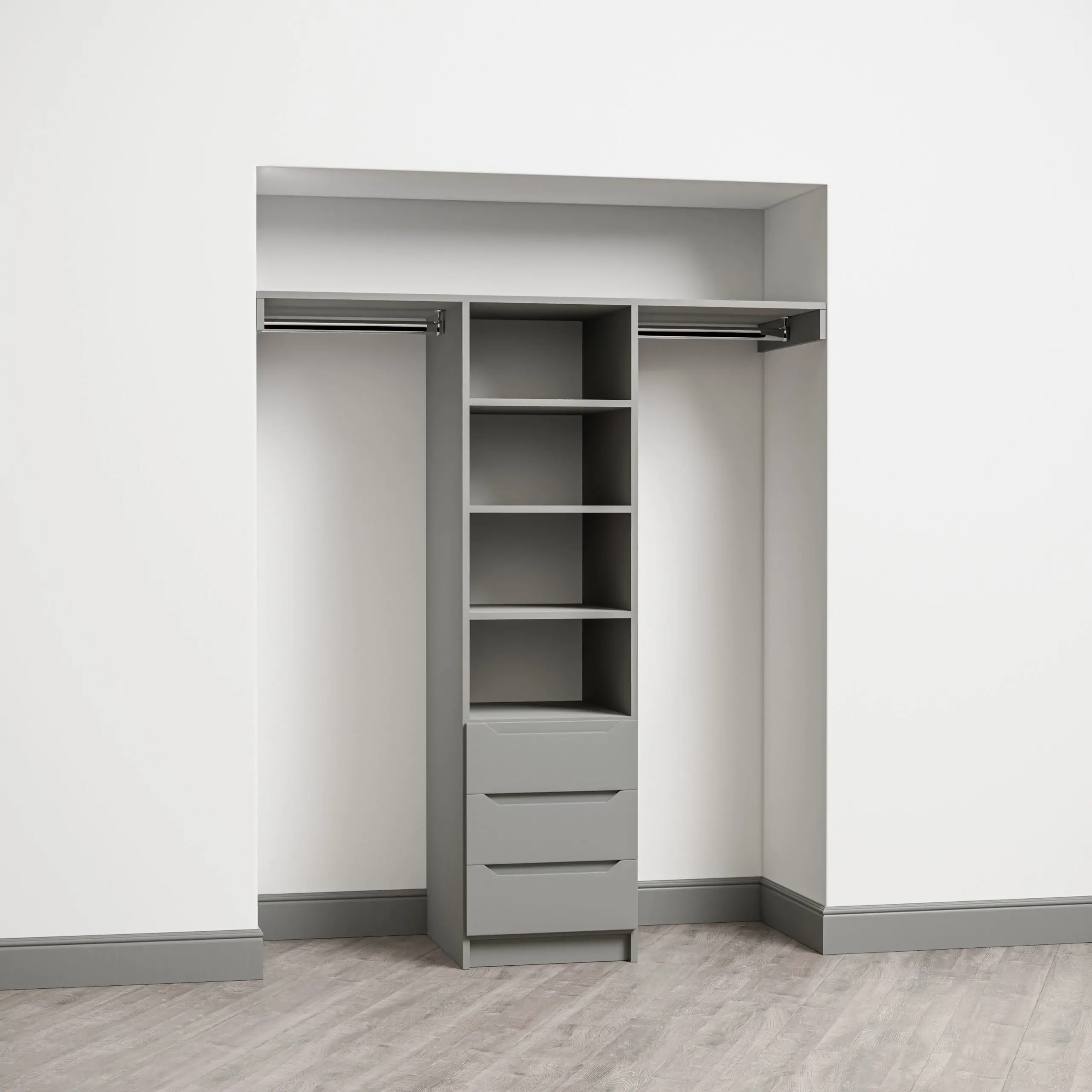 3 Drawer Shelf Tower